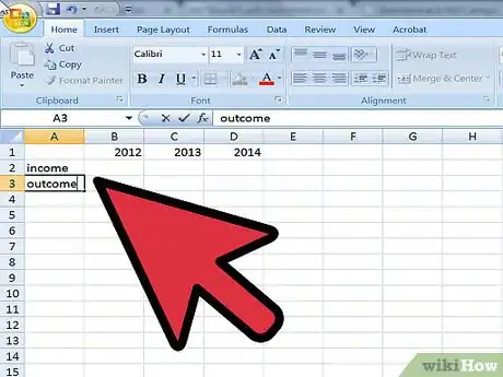 Image titled Calculate Annual Growth Rate in Excel Step 3