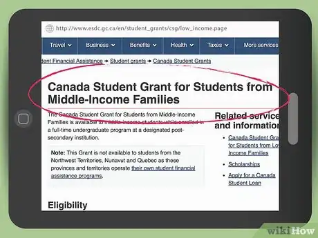 Image titled Apply for Government Grants in Canada Step 6