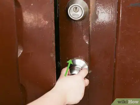 Image titled Hold a Door Open with a Coin Step 2