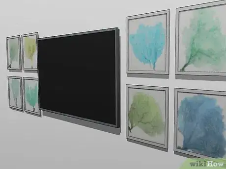 Image titled Decorate a Wall Behind a TV Stand Step 4