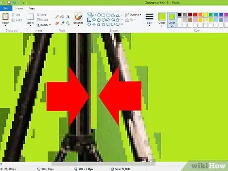 Image titled Cut out a Picture (Green Screen) Step 9
