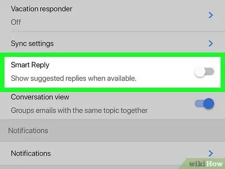 Image titled Use Smart Reply in Gmail on iPhone Step 11