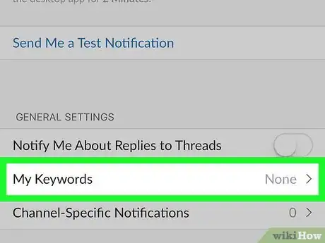 Image titled Highlight Words on Slack on iPhone or iPad Step 5