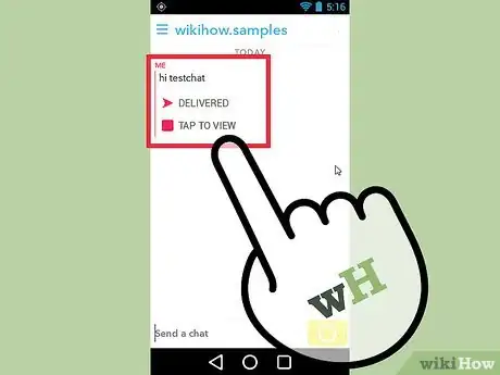 Image titled Screenshot a Snapchat Step 10