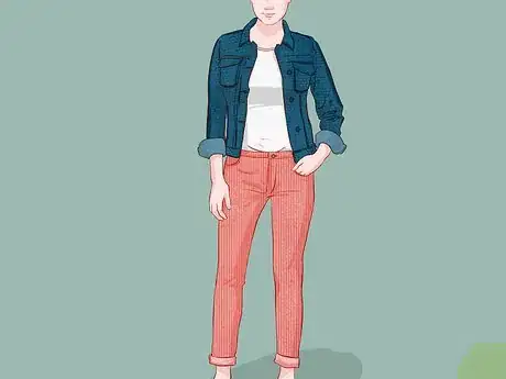 Image titled Wear Pink Corduroy Pants Step 5