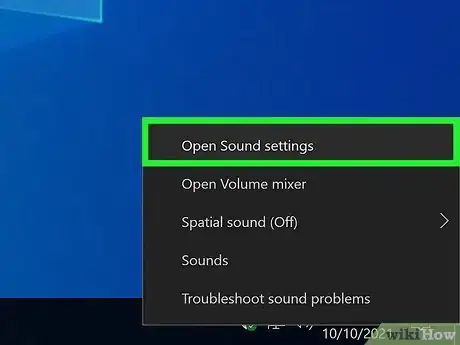 Image titled Use an Earphone Mic on Windows 10 Step 1