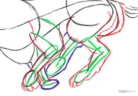 Image titled Draw running wolf legs Step 3.png