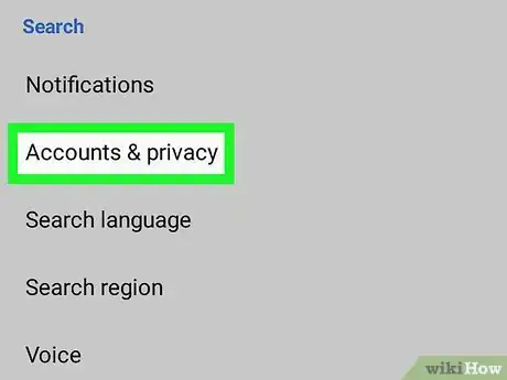 Image titled Clear Google Search History on Android Step 4