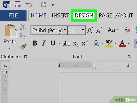 Image titled Remove Watermark in Word on PC or Mac Step 3
