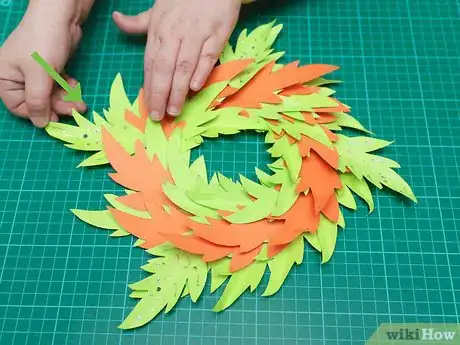 Image titled Make a Paper Wreath Step 13