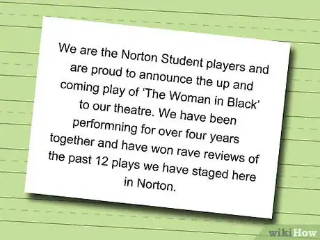 Image titled Write a Press Release (for School Students) Step 4