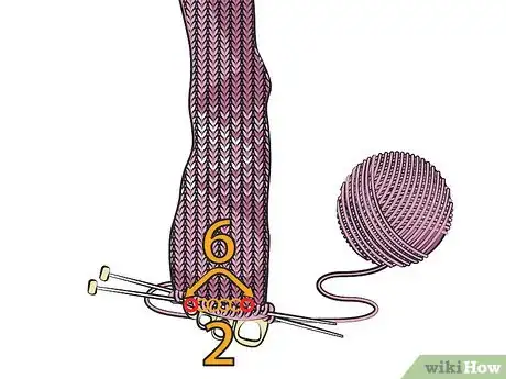 Image titled Knit Slippers Step 6