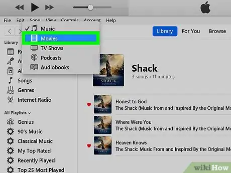 Image titled Play iTunes Movies on TV Step 4
