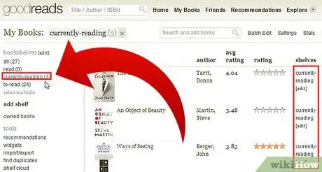 Image titled Update Your Page Reading Status on Goodreads Step 2