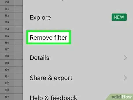 Image titled Filter on Google Sheets on iPhone or iPad Step 13