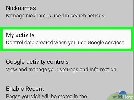 Image titled Clear Google Search History on Android Step 5