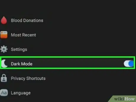 Image titled Turn Facebook Dark Step 4