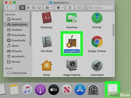Image titled Delete Garageband Step 1