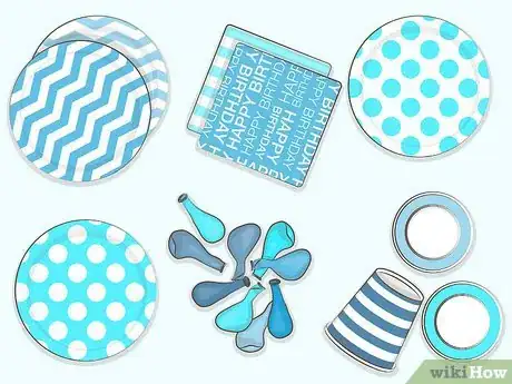 Image titled Decorate a Birthday Party for a Baby Boy Step 1