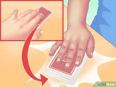 Image titled Make a Card Fall Through a Table Step 13