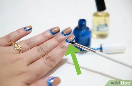 Image titled Do Glitter Cuticles Step 11