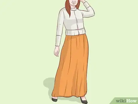 Image titled Wear a Maxi Dress in the Fall Step 4