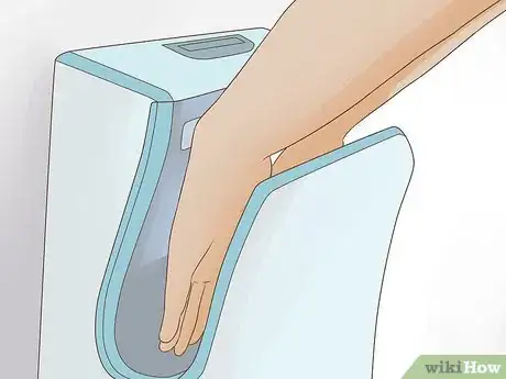 Image titled Dry Your Hands in a Public Bathroom Step 9
