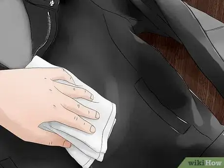 Image titled Clean a Faux Leather Jacket Step 6