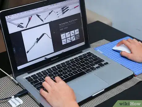 Image titled Curl Your Hair with Tongs Step 4