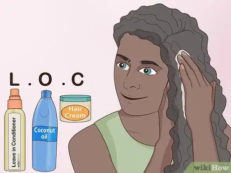 Image titled Put African American Hair in a Bun Step 2