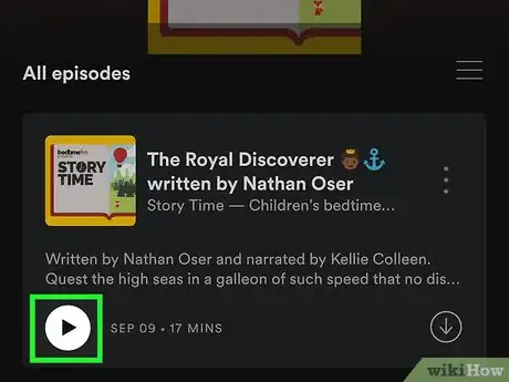 Image titled Listen to Podcasts on Spotify Step 6