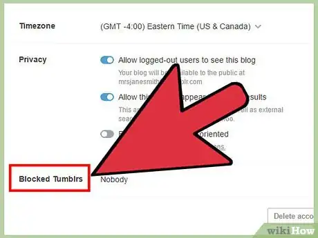 Image titled Block Someone on Tumblr Step 15