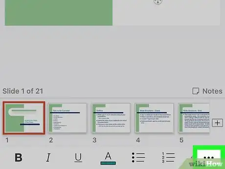Image titled Group Animations in PowerPoint on iPhone or iPad Step 5