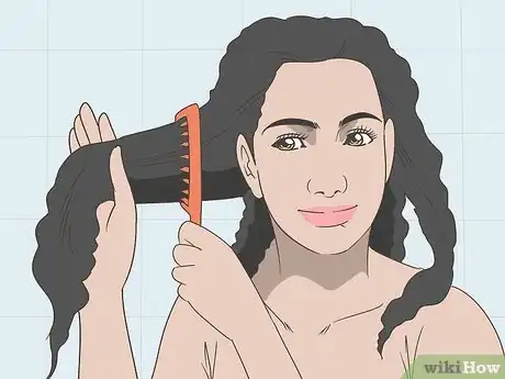 Image titled Prepare Hair for Relaxer Step 8