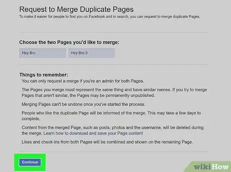 Image titled Merge Facebook Pages Step 15
