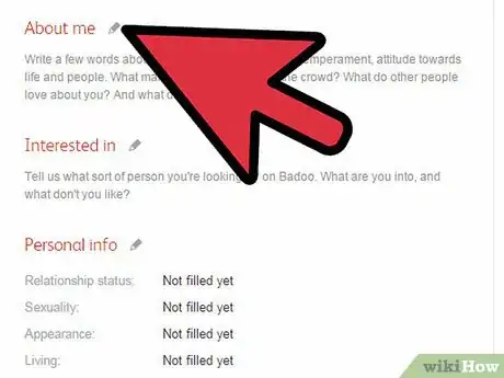 Image titled Set Up a Profile on Badoo Step 10