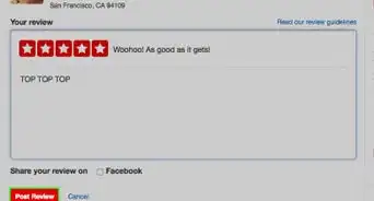 Write a Review Update on Yelp