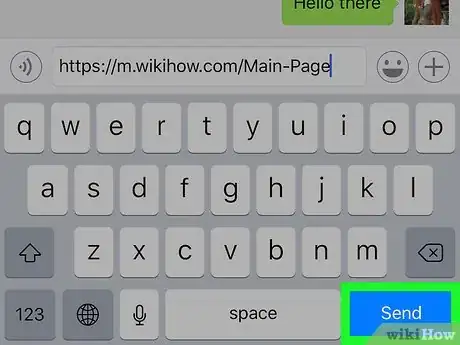 Image titled Post Links on Wechat on an iPhone or iPad Step 10