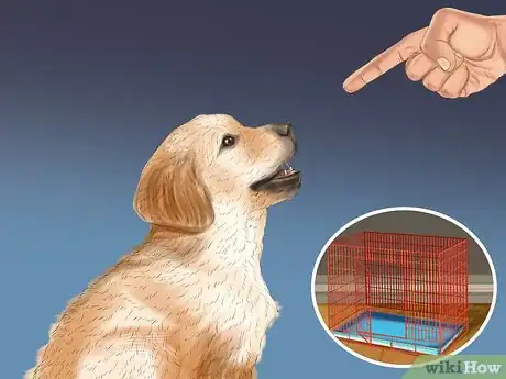 Image titled Housebreak a Dog Using a Crate Step 5