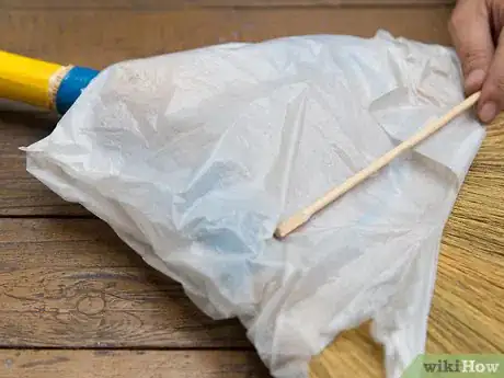Image titled Make a Puppet with an Empty Bottle and a Broom Stick Step 1