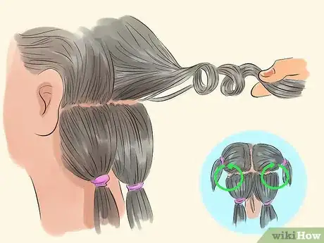Image titled Get Spiral Curls Step 24