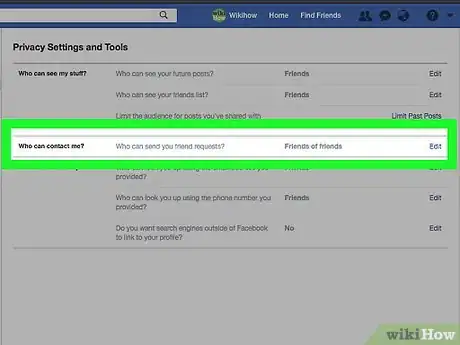 Image titled Keep Private on Facebook Step 7