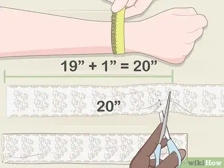 Image titled Refashion Sleeves with Lace Step 1