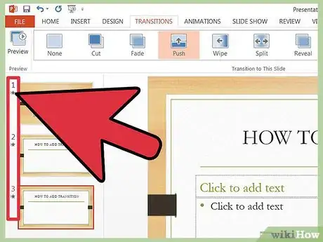 Image titled Add Transitions to Powerpoint Step 7