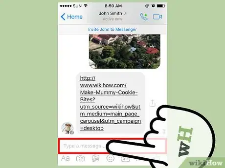 Image titled Chat Using Facebook Messenger App on iOS Step 11