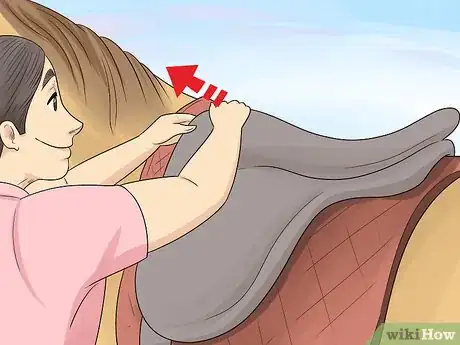 Image titled Put a Saddle On Step 9