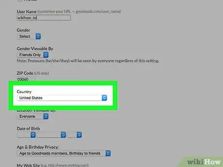 Image titled Manage Your Public Profile Information on Goodreads Step 10