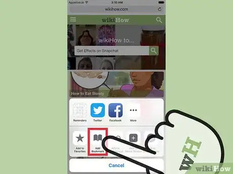 Image titled Make Bookmarks in Safari for iOS Step 4