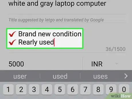 Image titled Use Checkmarks on Letgo on Android Step 10