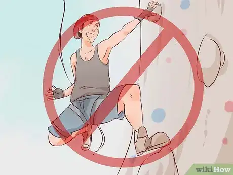 Image titled Start Indoor Rock Climbing Step 24